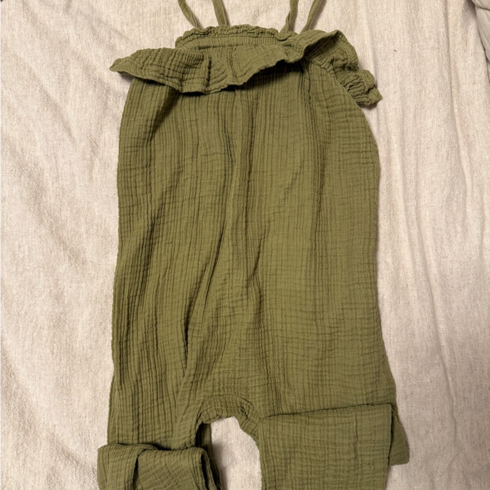 Colored Organics Sage Green Textured Jumper